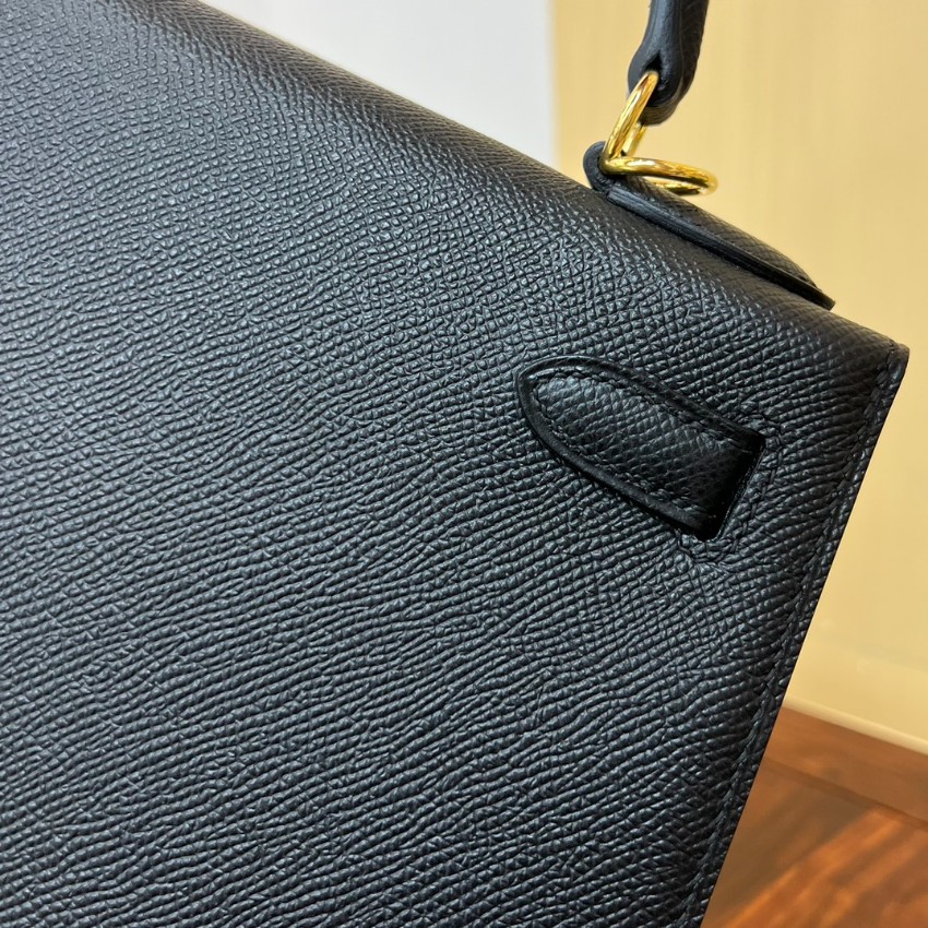 エルメス スーパーコピー ケリー ハンドバッグ バイカラー設計 ゴールド金具 高級感仕上げ_2