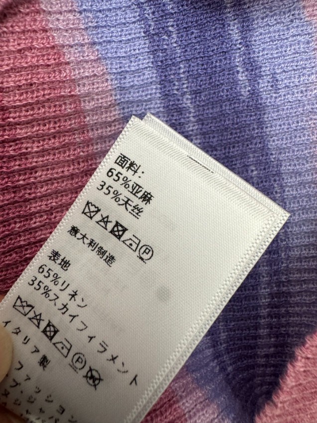 セリーヌ 本物級コピー ボーダーニットタンクトップ ノースリーブ設計 通気_4