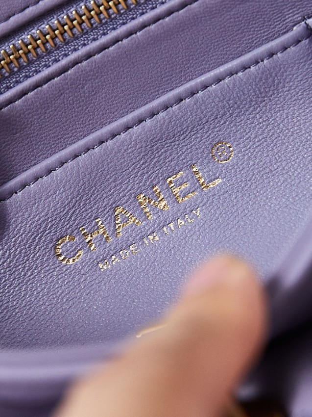 シャネル スーパーコピー チェーンショルダーバッグ キルティングレザー パール装飾付き 高評価_6