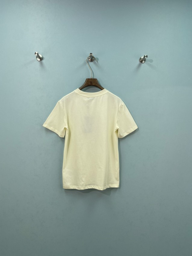 フェンディ ブランド コピー アイスクリームプリントTシャツ 半袖クルーネック シンプルデザイン_6