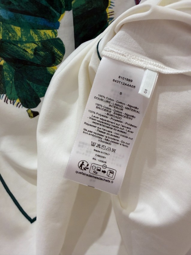 ディオール n級 プリントTシャツ グラフィックデザイン コットン素材 高品質_2