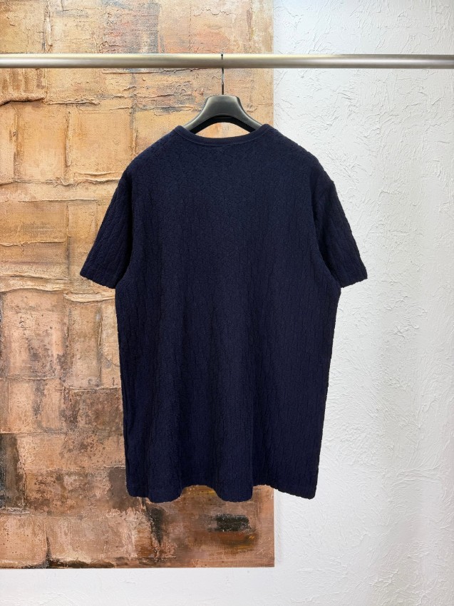 ディオール 格安 Tシャツ エンボスロゴデザイン 半袖トップス シンプルデザイン_3