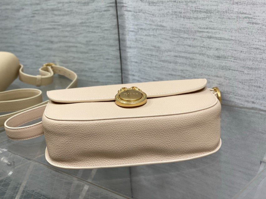 ディオール スーパーコピー ショルダーバッグ ベージュレザー ゴールド金具 満足度高い_9