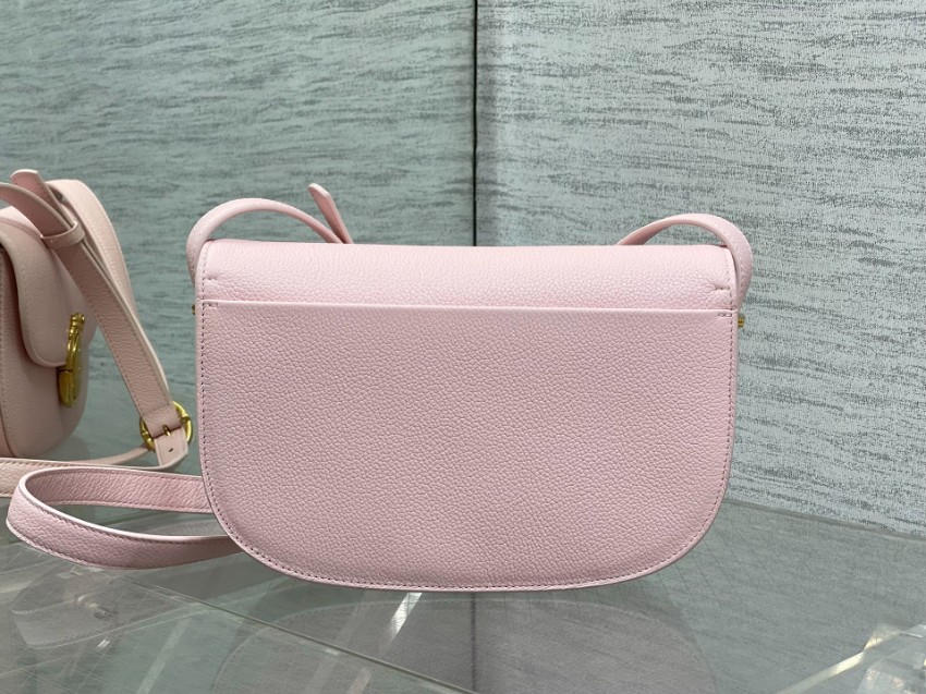 ディオール ハイブランド ショルダーバッグ ピンクレザー ゴールド金具 高品質_6