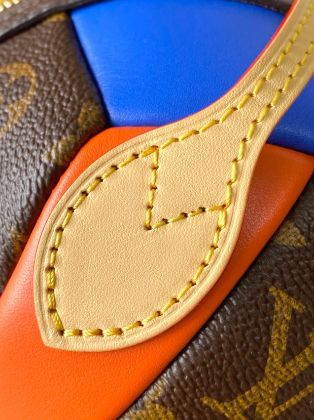 ルイヴィトン n級 ミニボールバッグ モノグラム マルチカラー 精密ディテール_6