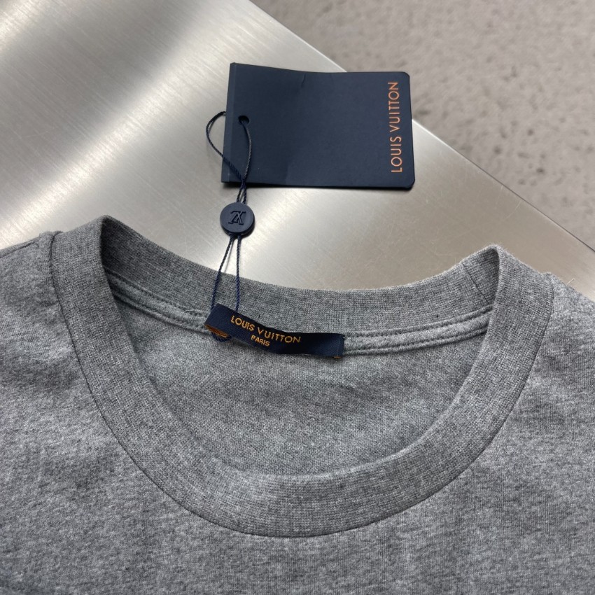 ルイヴィトン n級 フラワープリントTシャツ カジュアル半袖デザイン 激安_1