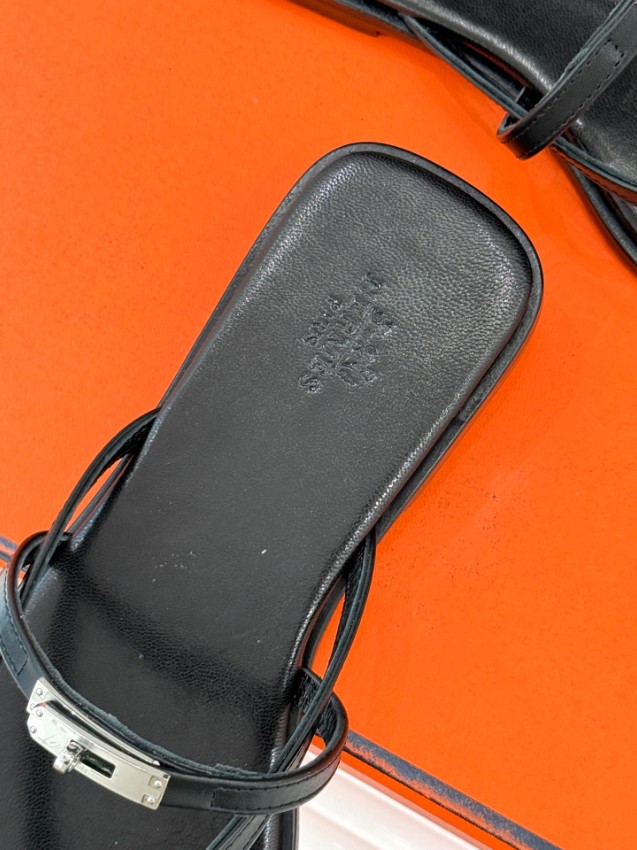 エルメス n級 トングサンダル レザーフラット ミニマル設計 上質感仕上げ 実店舗運営_8