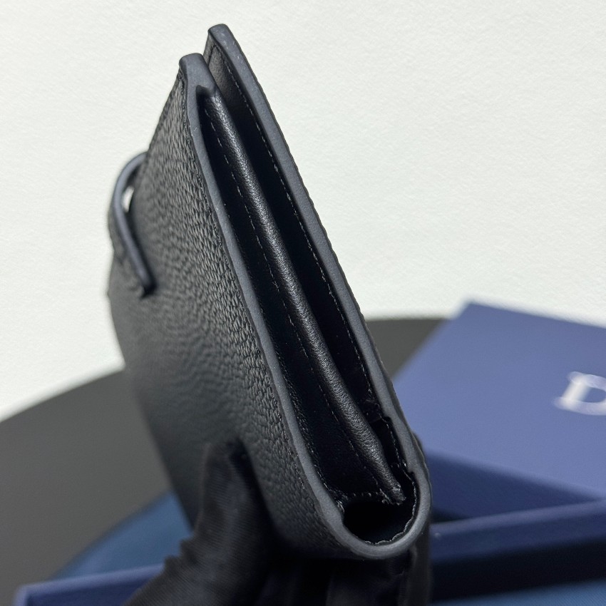 ディオール スーパーコピー ロングウォレット ブラック レザー CDバックル 上質仕上げ 定番_7