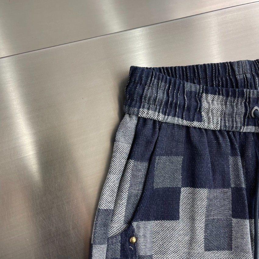 ルイ・ヴィトン 本物級コピー ショートパンツ ピクセルチェック柄 快適な着心地 口コミ多数_7