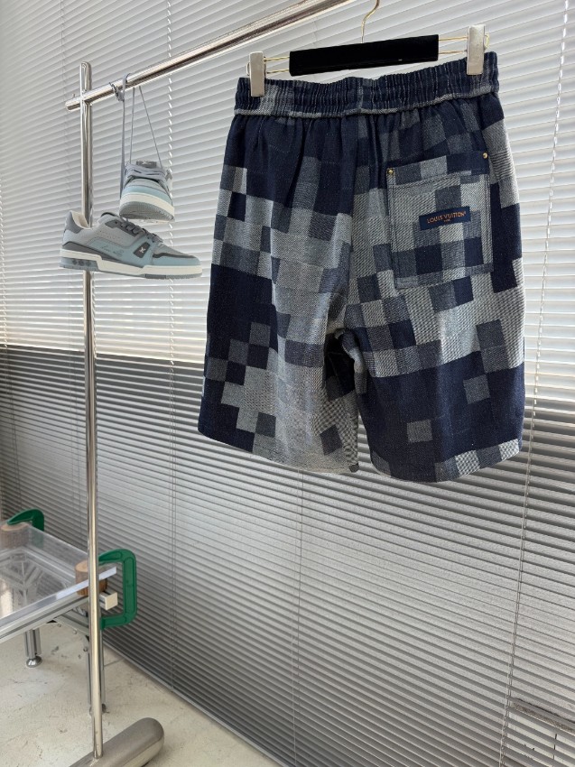 ルイ・ヴィトン 本物級コピー ショートパンツ ピクセルチェック柄 快適な着心地 口コミ多数_8