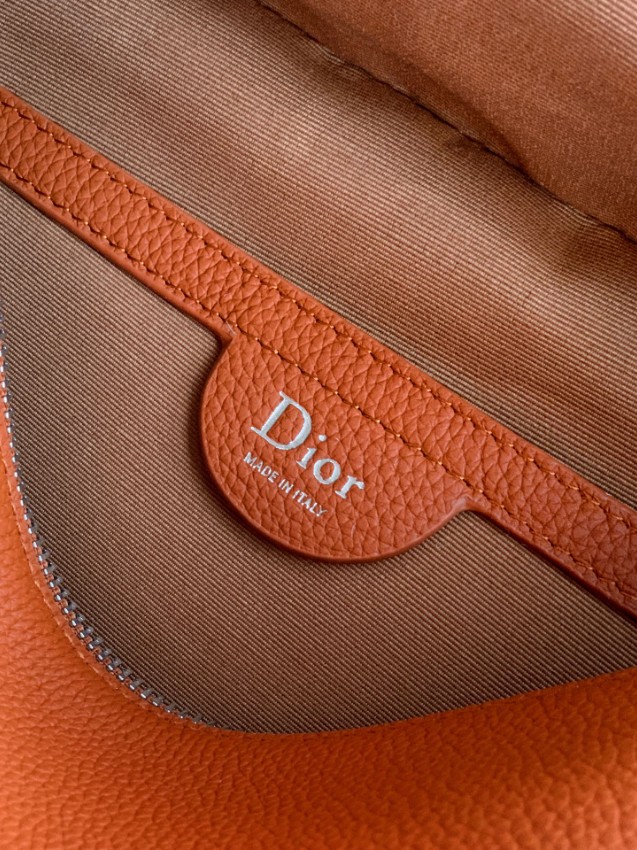 ディオール n級 レザーショルダーバッグ ワイドベルト立体デザイン キャメルブラウン 安全取引 メンズバッグ_6